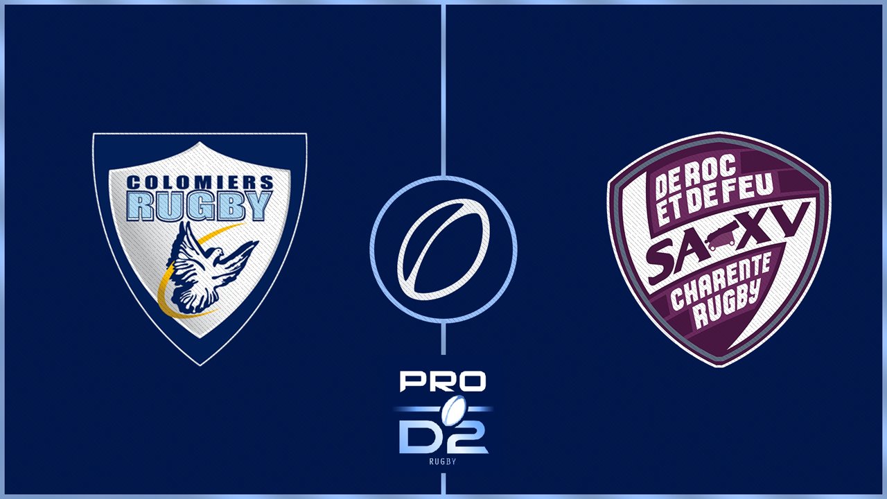 Colomiers vs Soyaux Angoulême XV Charente poster