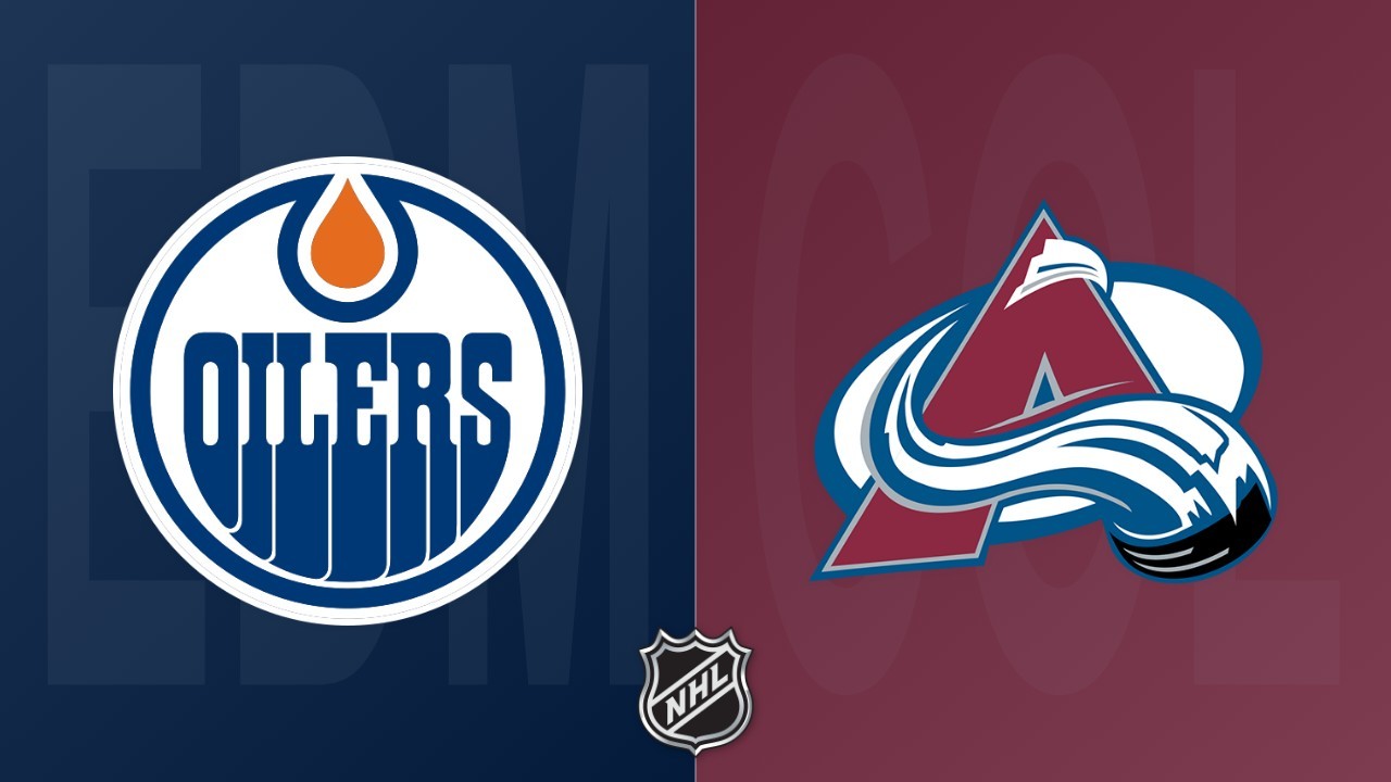 Colorado Avalanche vs Edmonton Oilers poster
