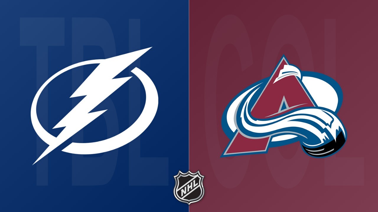 Colorado Avalanche vs Tampa Bay Lightning poster