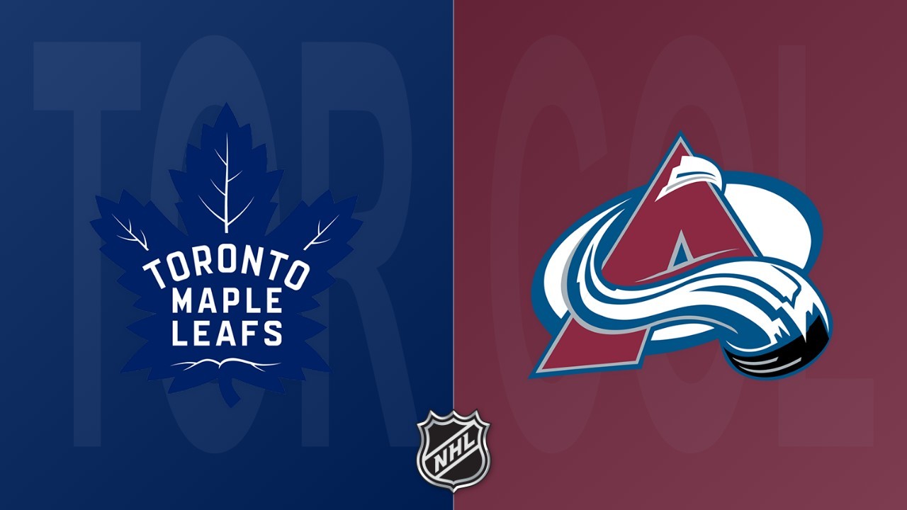 Colorado Avalanche vs Toronto Maple Leafs poster