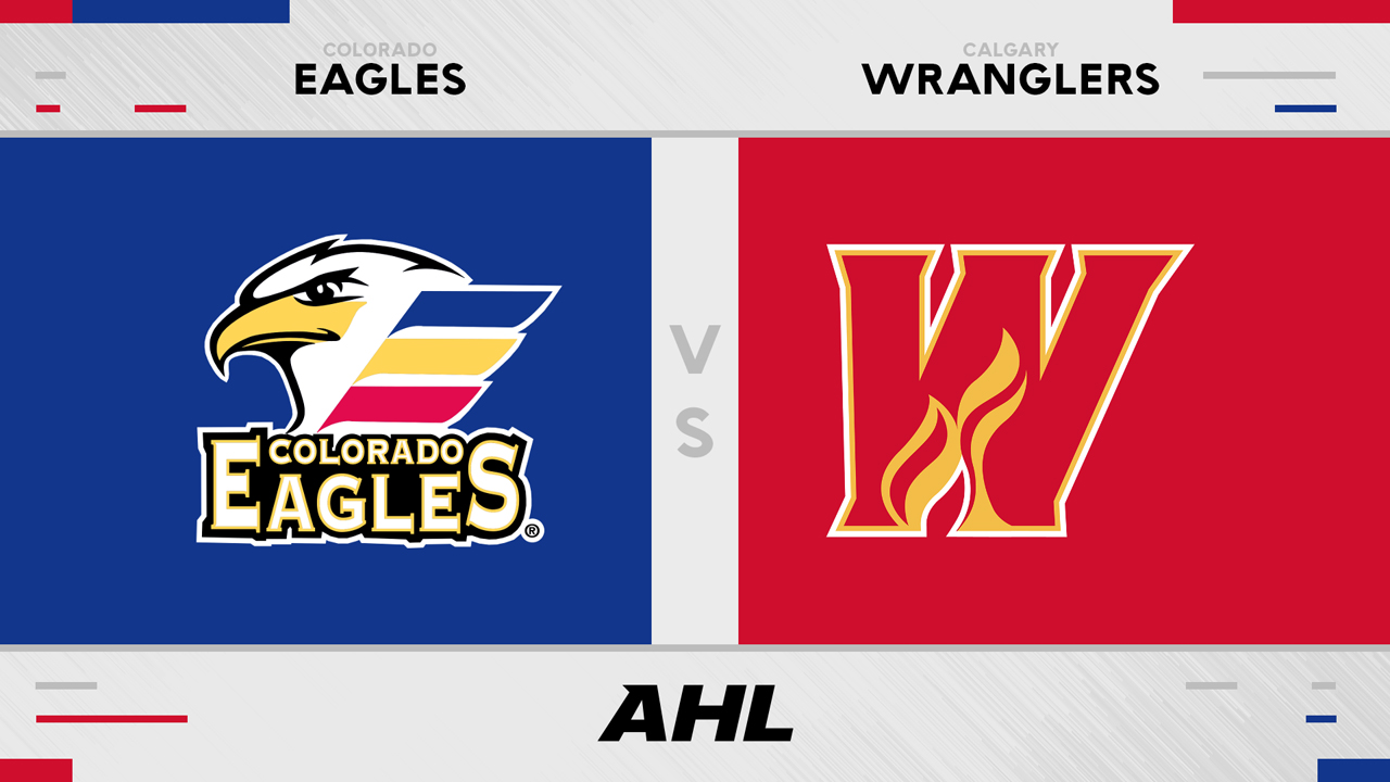 Colorado Eagles vs Calgary Wranglers poster