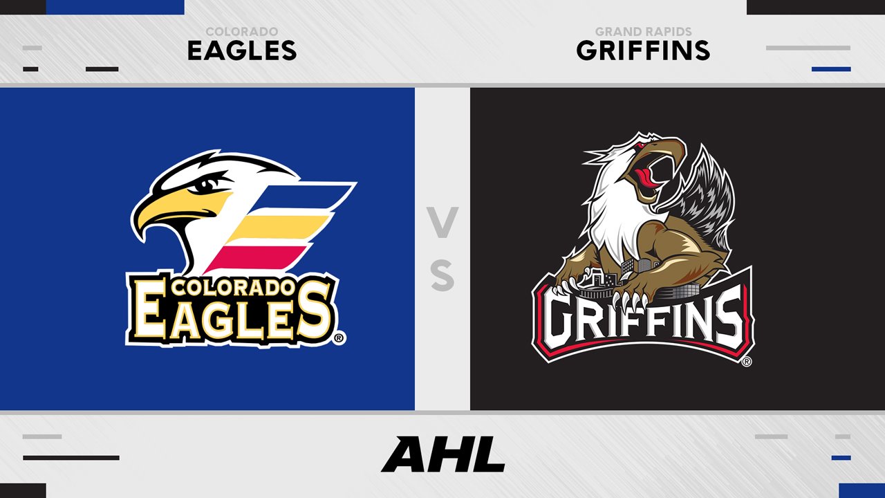 Colorado Eagles vs Grand Rapids Griffins poster