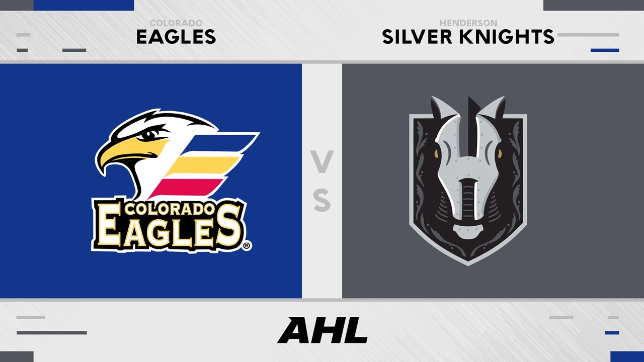 Colorado Eagles vs Henderson Silver Knights poster