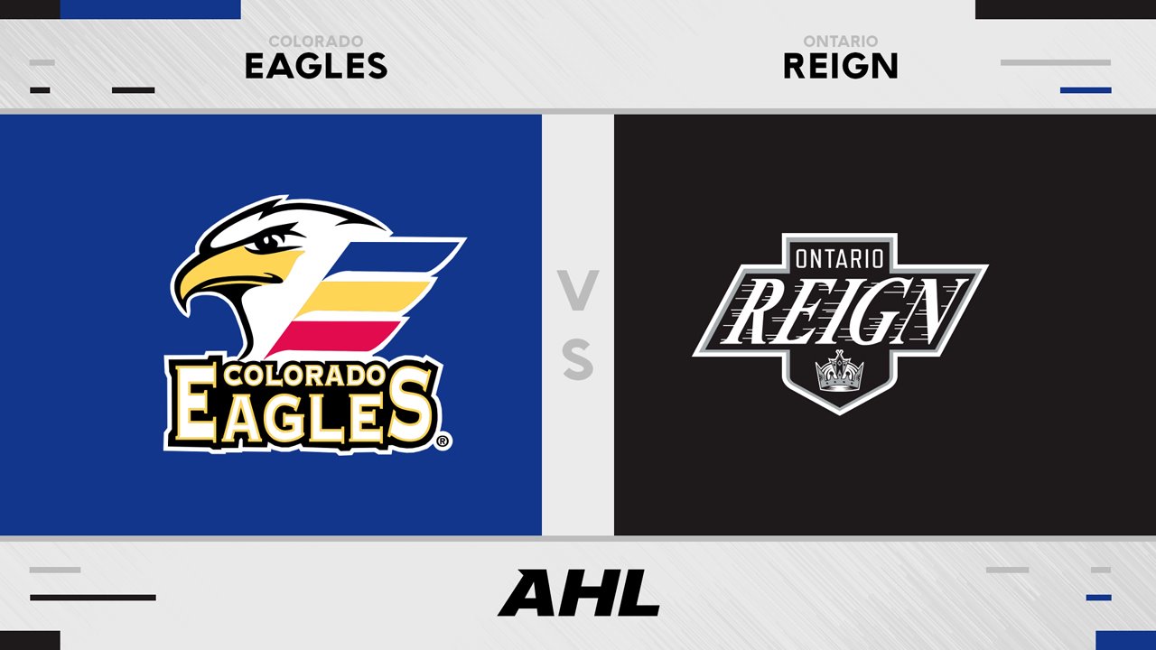 Colorado Eagles vs Ontario Reign poster