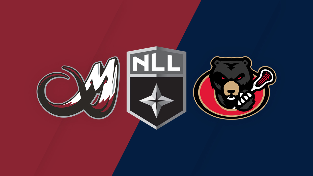 Colorado Mammoth vs Ottawa Black Bears poster