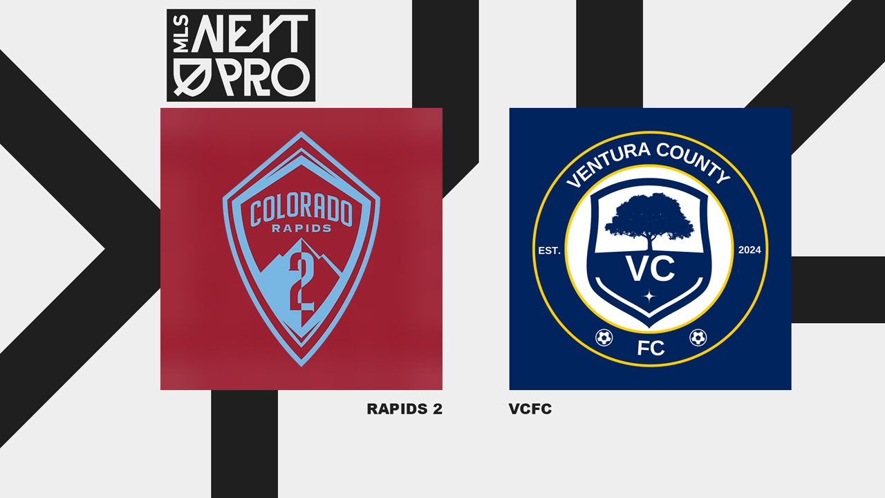 Colorado Rapids 2 vs Ventura County poster