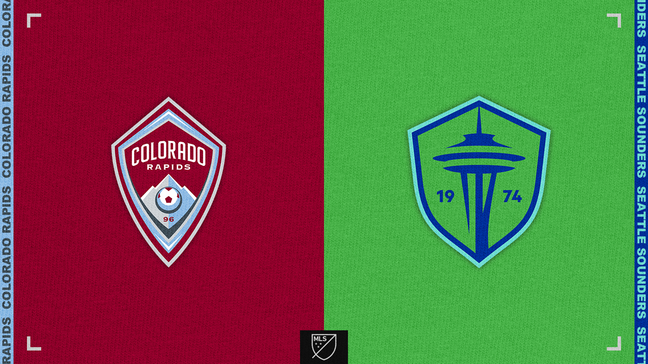 Colorado Rapids vs Seattle Sounders poster