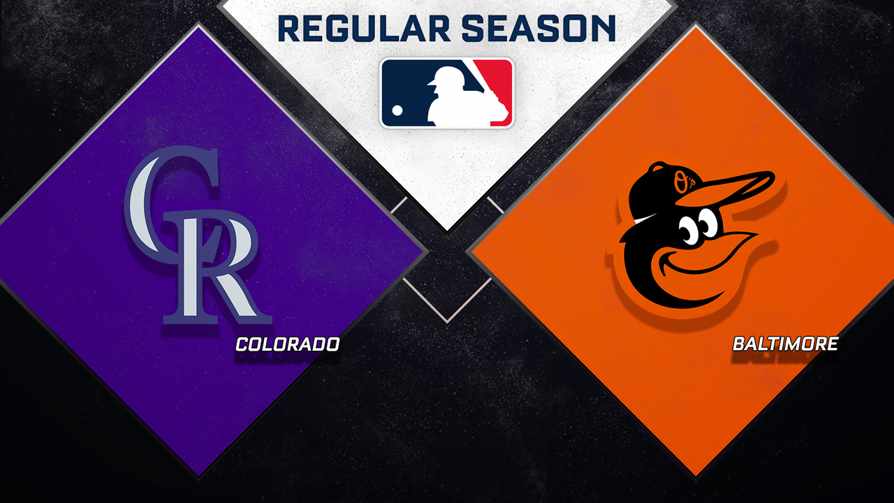 Colorado Rockies vs Baltimore Orioles poster
