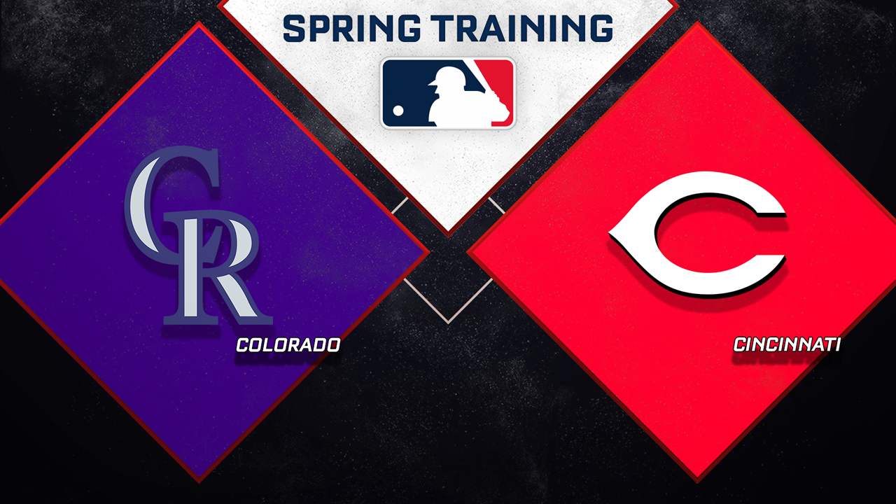 Colorado Rockies vs Cincinnati Reds poster