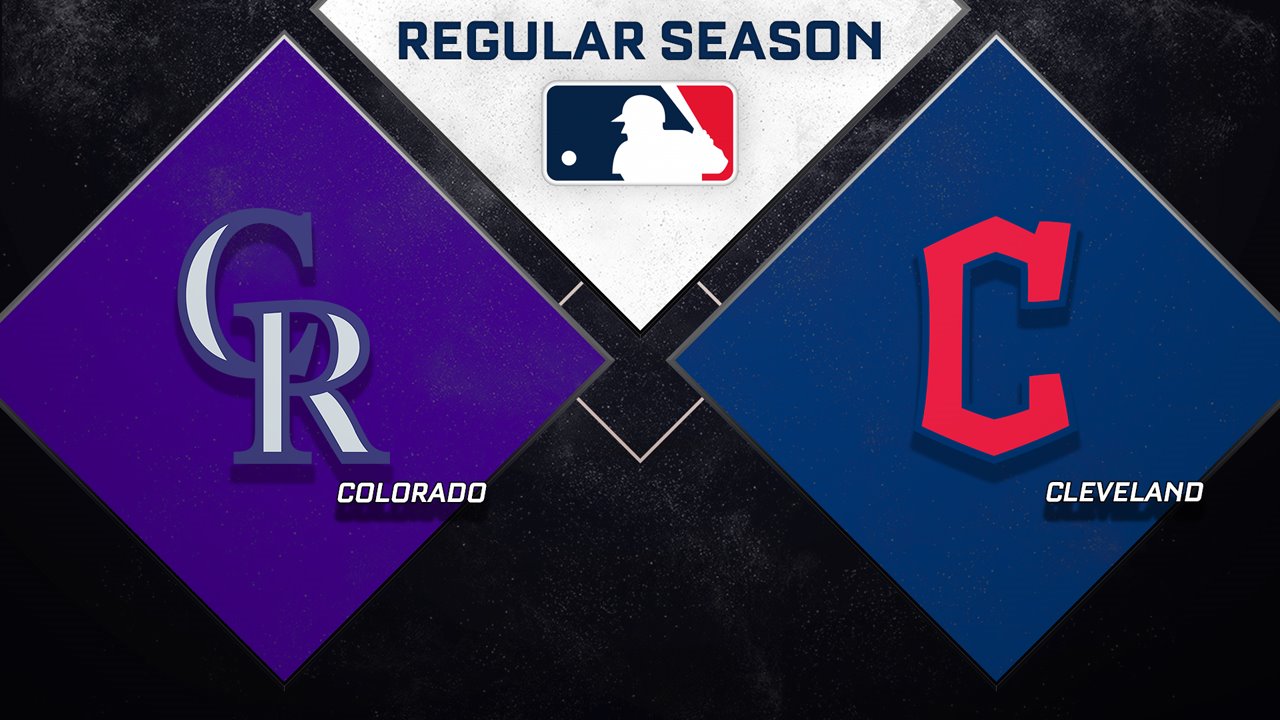 Colorado Rockies vs Cleveland Guardians poster