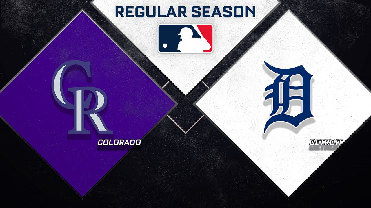 Colorado Rockies vs Detroit Tigers poster