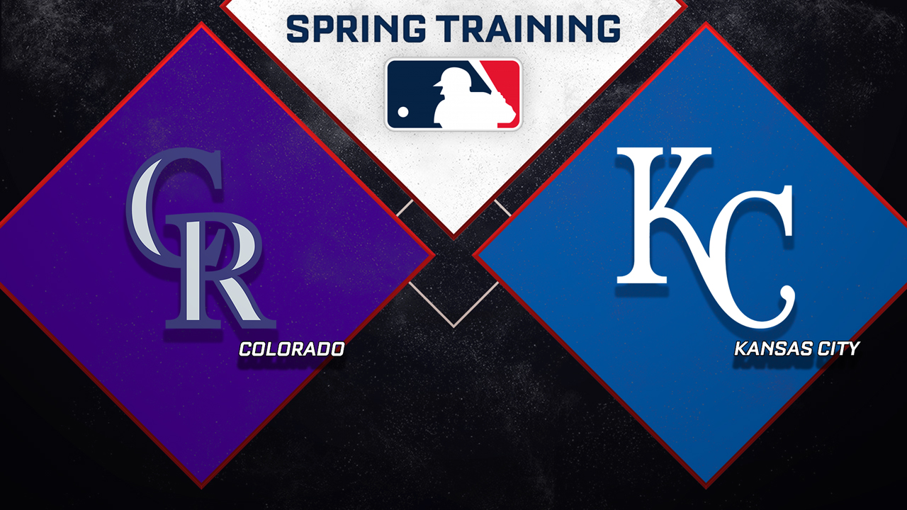 Colorado Rockies vs Kansas City Royals poster