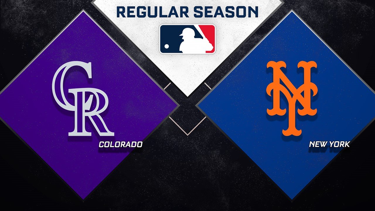Colorado Rockies vs New York Mets poster