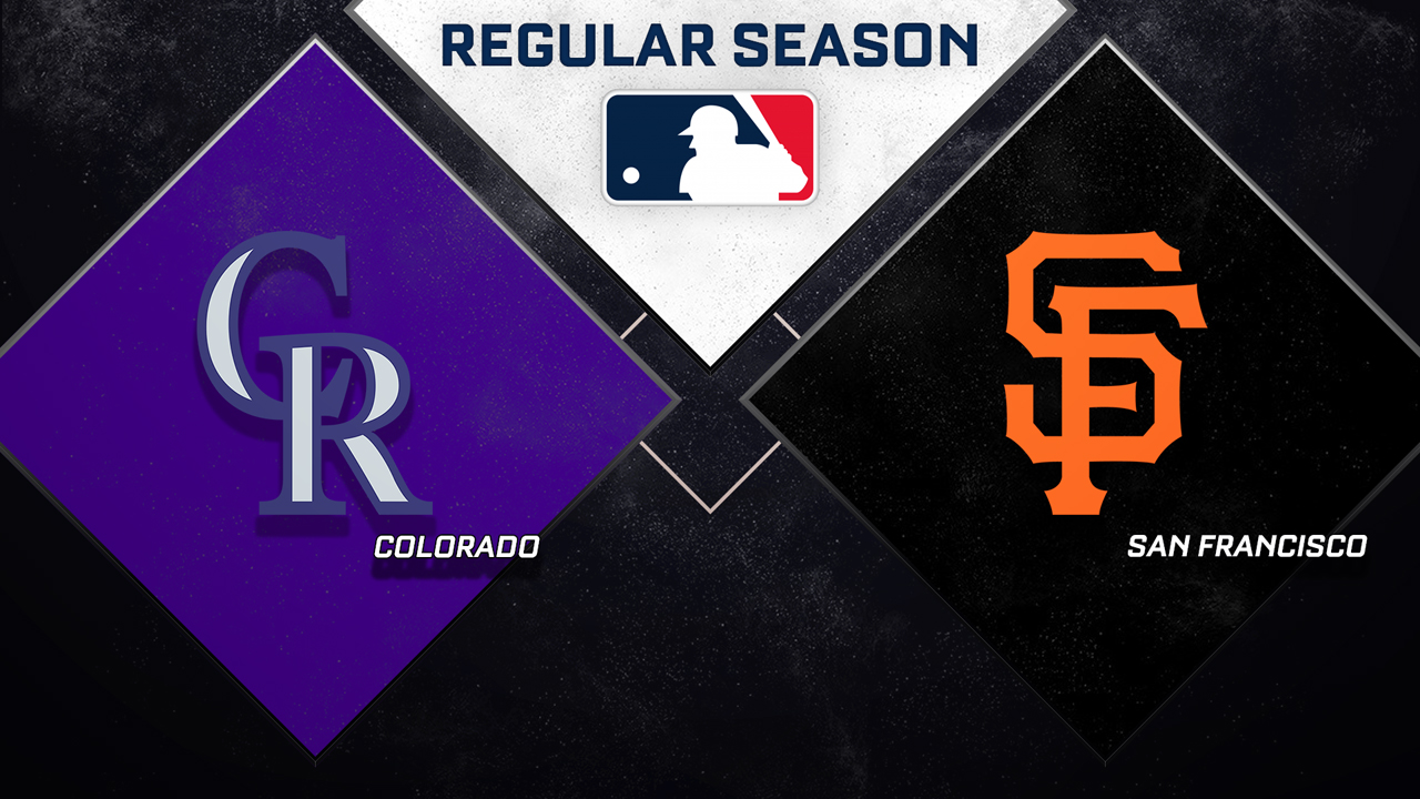 Colorado Rockies vs San Francisco Giants poster