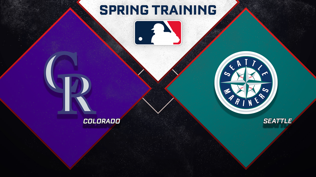Colorado Rockies vs Seattle Mariners poster