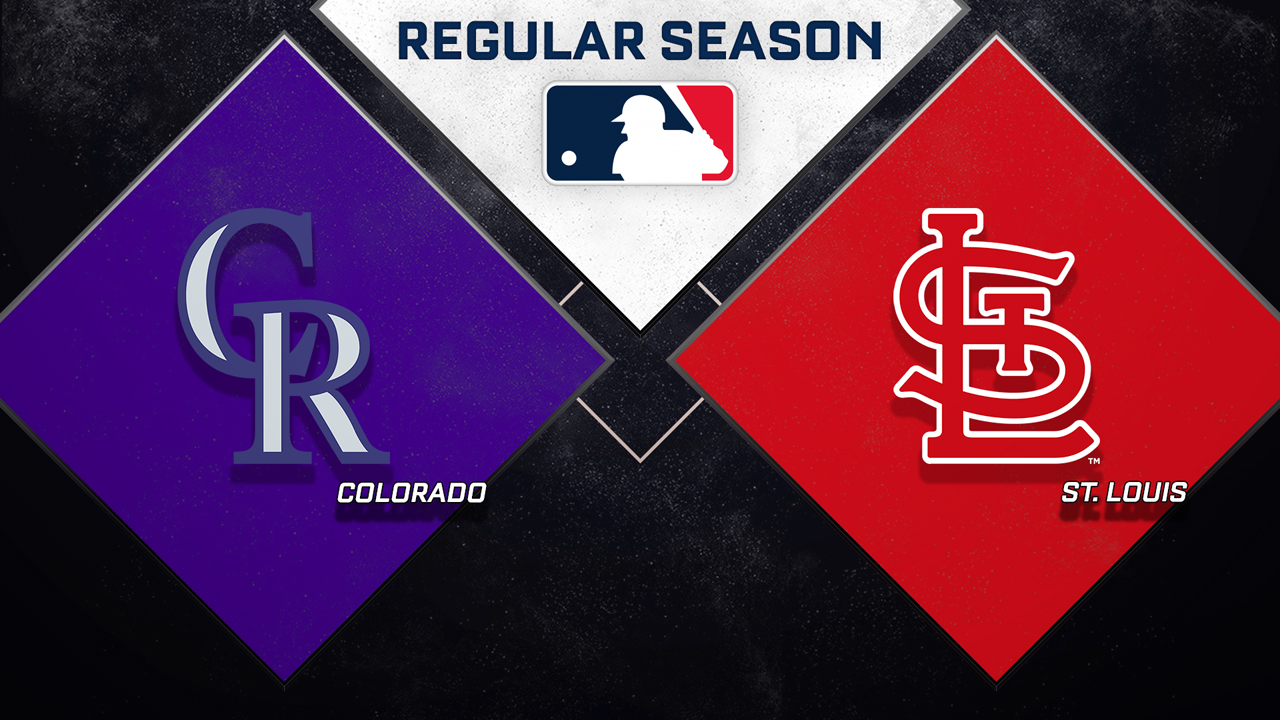 Colorado Rockies vs St. Louis Cardinals poster