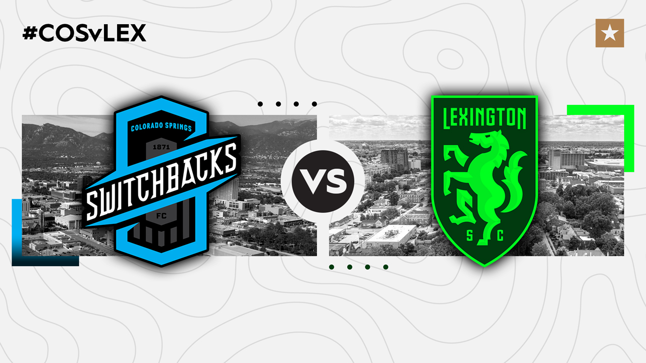 Colorado Springs Switchbacks vs Lexington SC poster