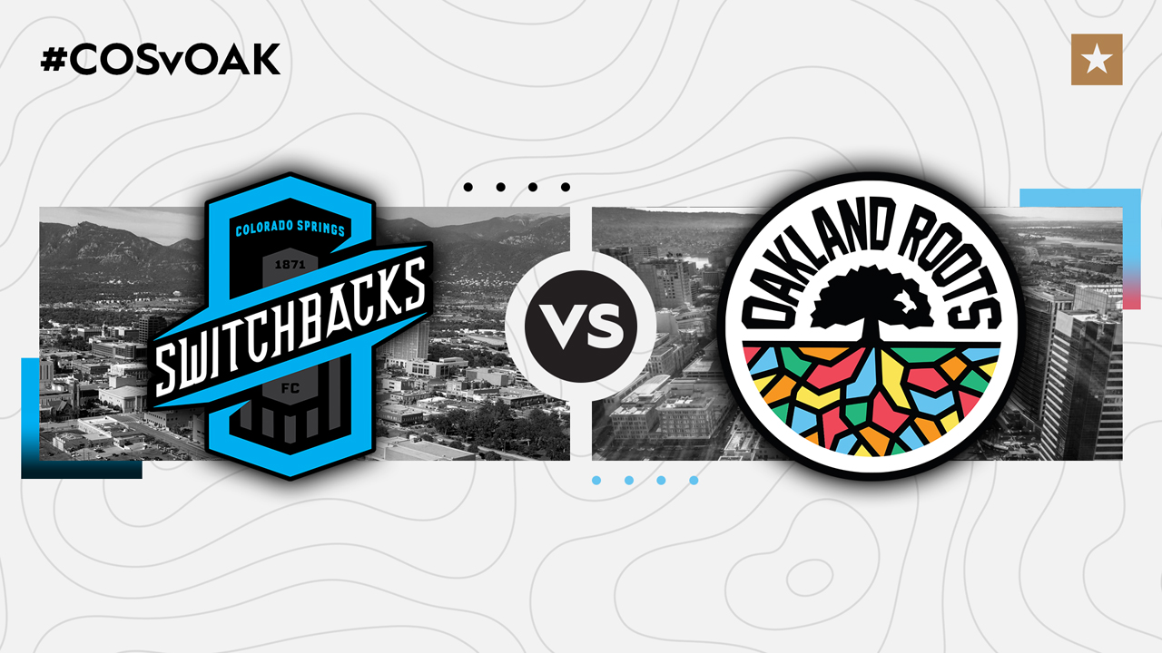 Colorado Springs Switchbacks vs Oakland Roots poster