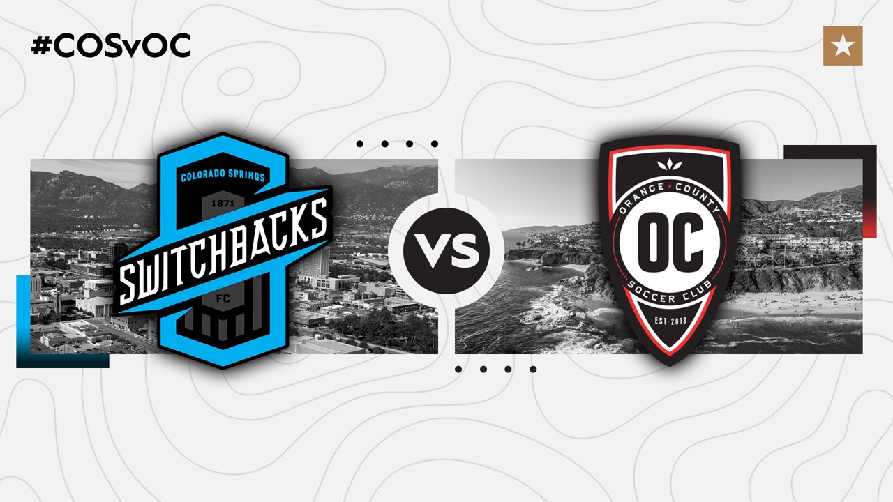 Colorado Springs Switchbacks vs Orange County SC poster