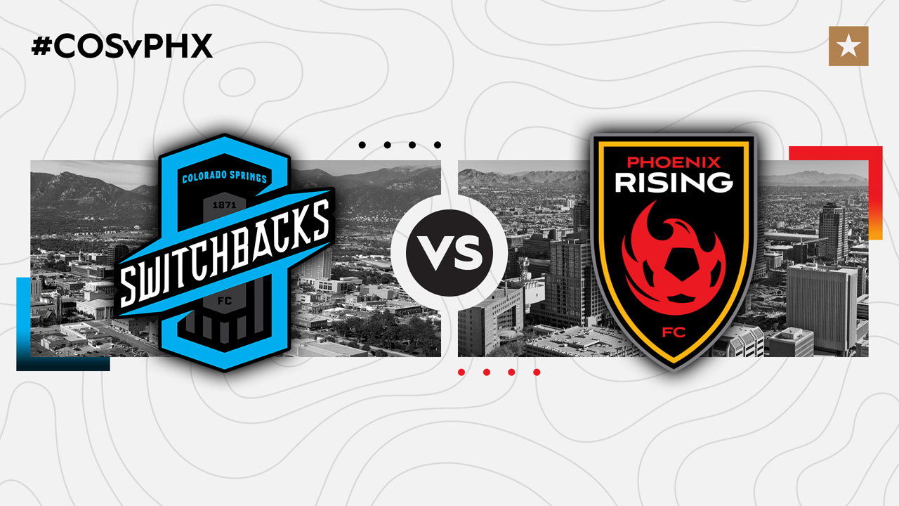 Colorado Springs Switchbacks vs Phoenix Rising poster