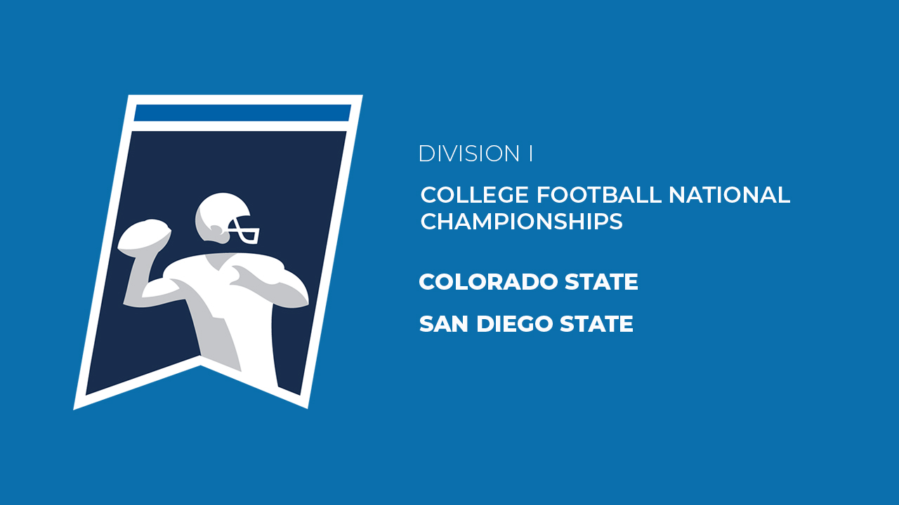 Colorado State vs San Diego State poster
