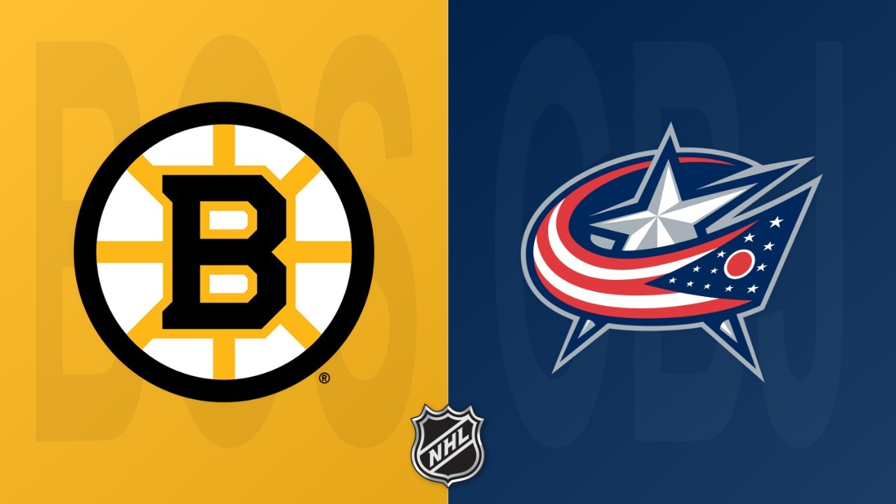 Columbus Blue Jackets vs Boston Bruins poster