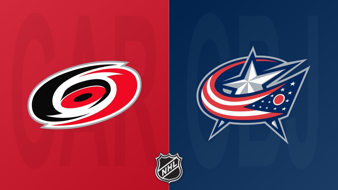 Columbus Blue Jackets vs Carolina Hurricanes poster