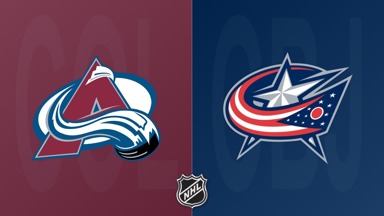Columbus Blue Jackets vs Colorado Avalanche poster