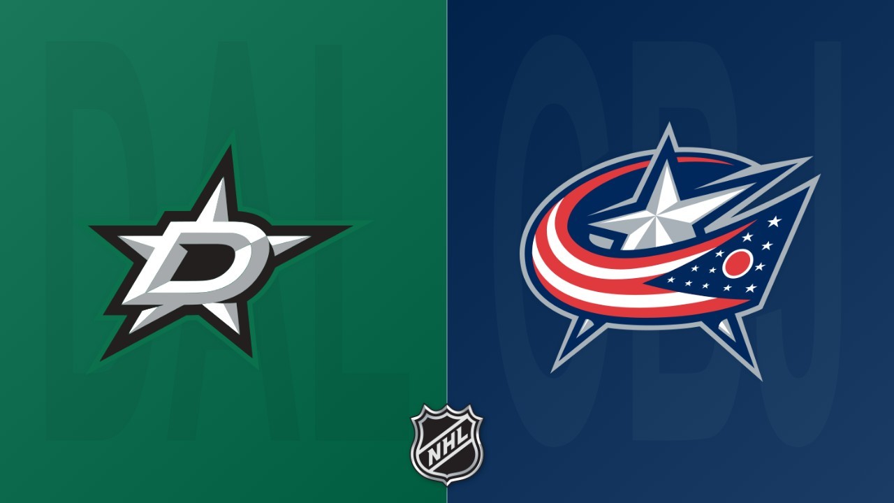 Columbus Blue Jackets vs Dallas Stars poster