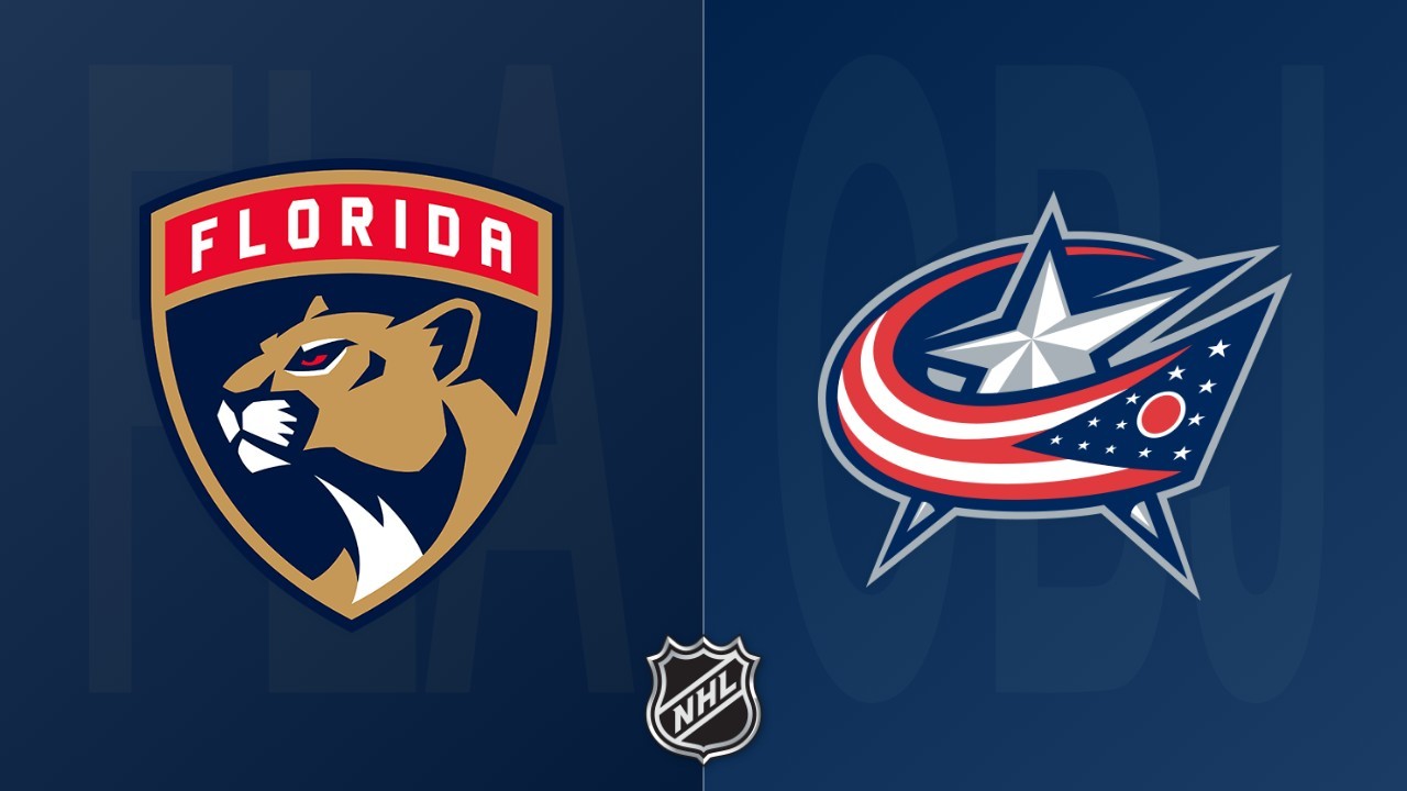 Columbus Blue Jackets vs Florida Panthers poster