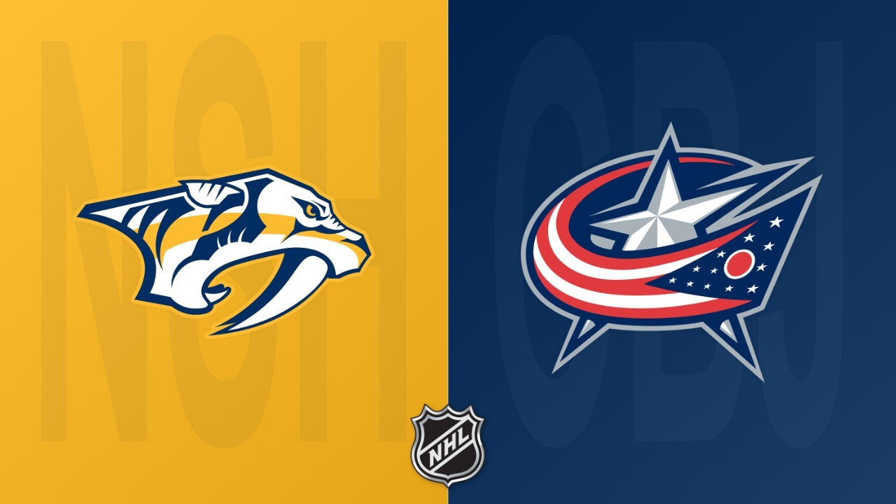 Columbus Blue Jackets vs Nashville Predators poster