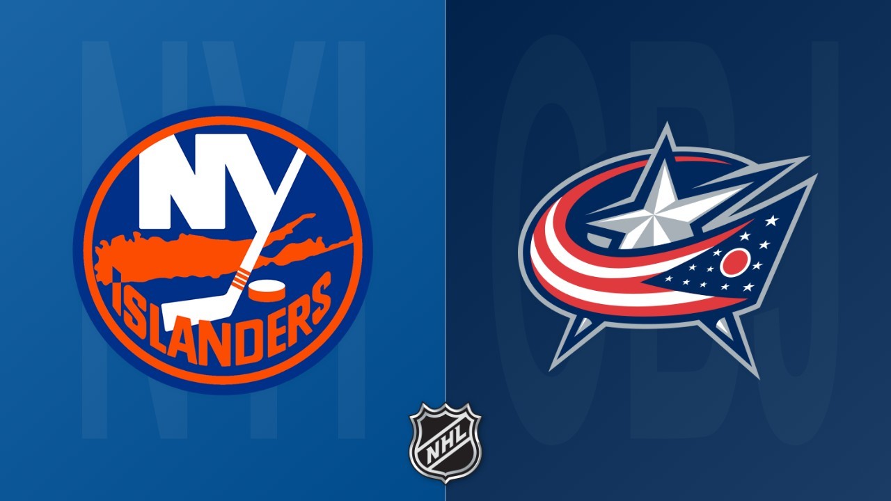 Columbus Blue Jackets vs New York Islanders poster