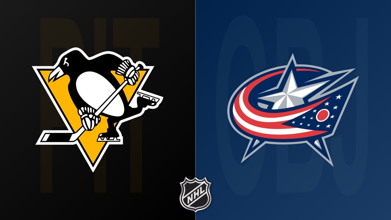 Columbus Blue Jackets vs Pittsburgh Penguins poster