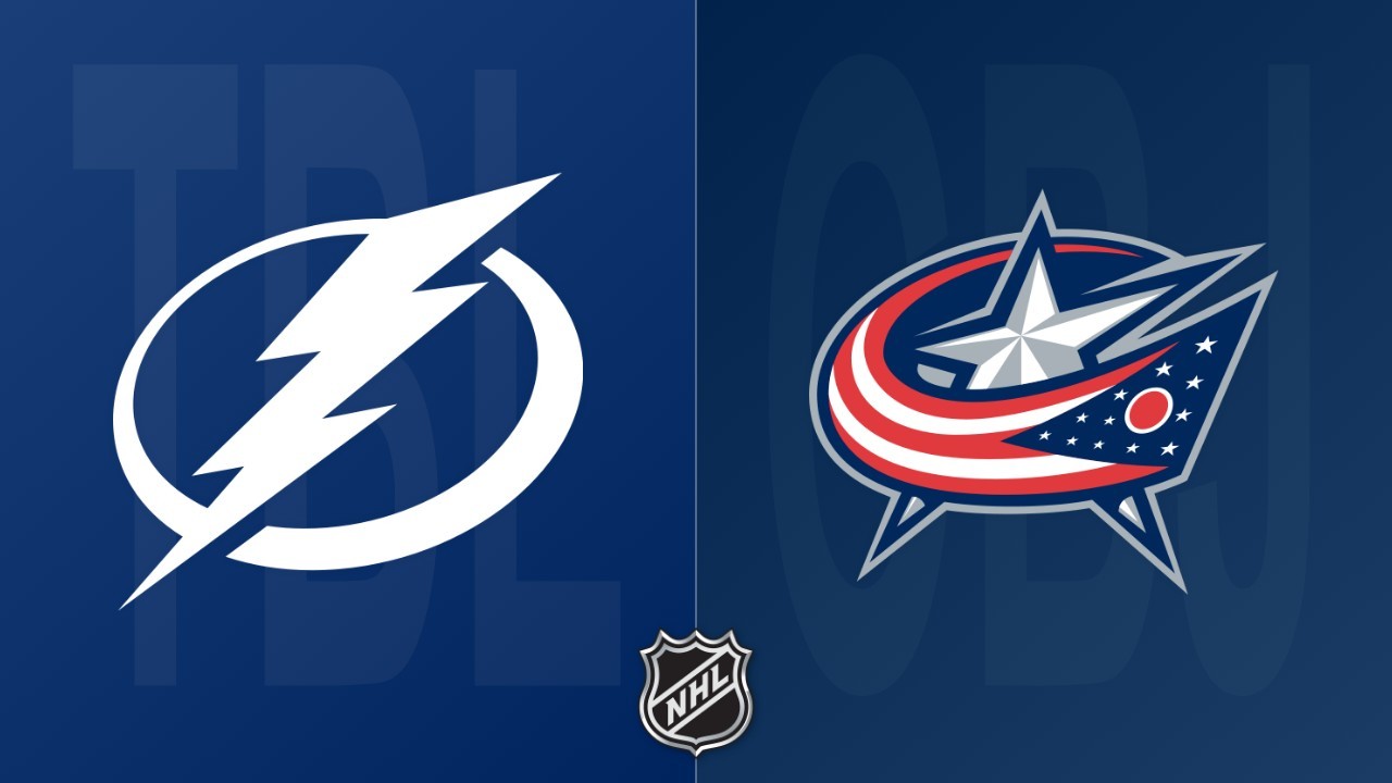 Columbus Blue Jackets vs Tampa Bay Lightning poster