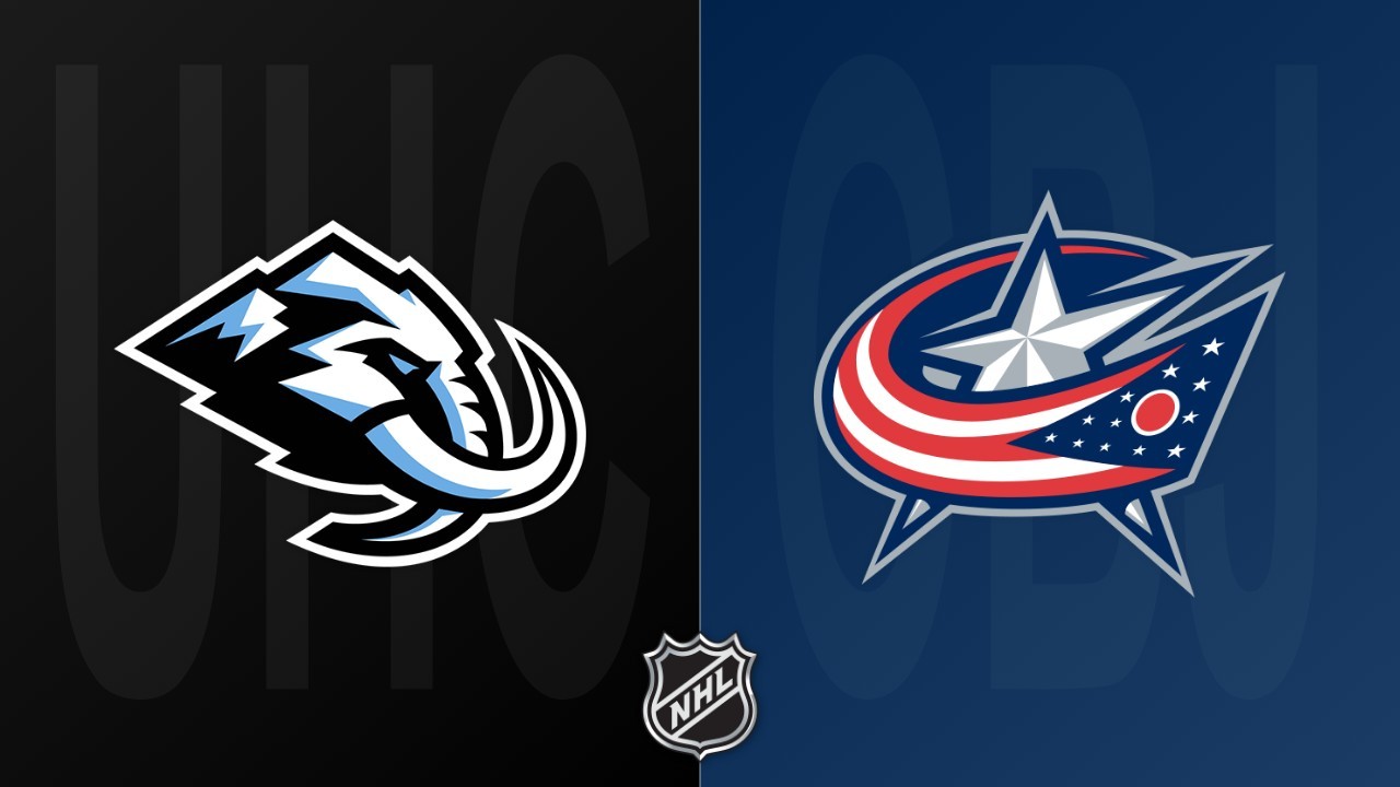 Columbus Blue Jackets vs Utah Mammoth poster