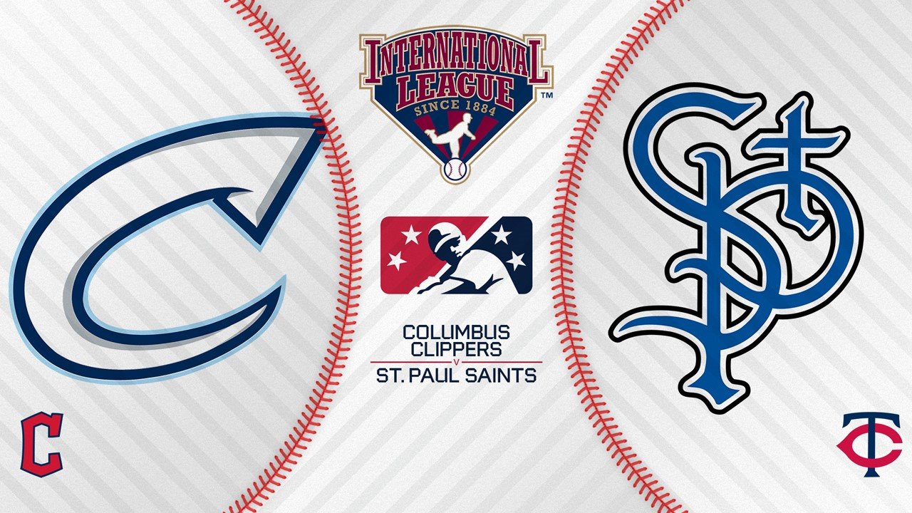 Columbus Clippers vs St. Paul Saints poster