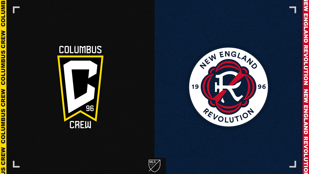 Columbus Crew vs New England Revolution poster