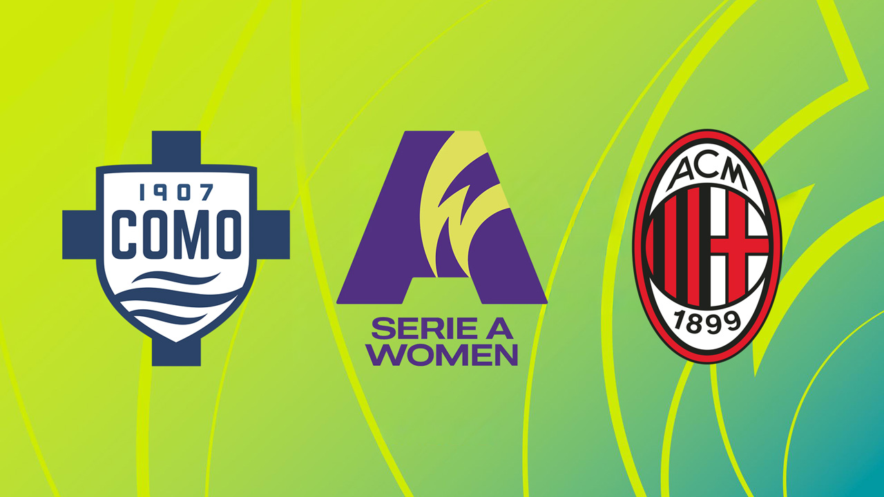 Como 1907 Women vs AC Milan Women poster