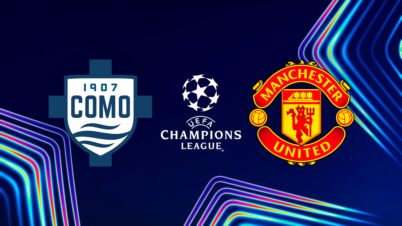 Como vs Manchester United poster