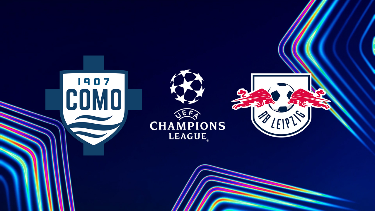 Como vs RB Leipzig poster