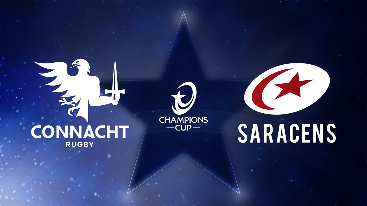 Connacht vs Saracens poster