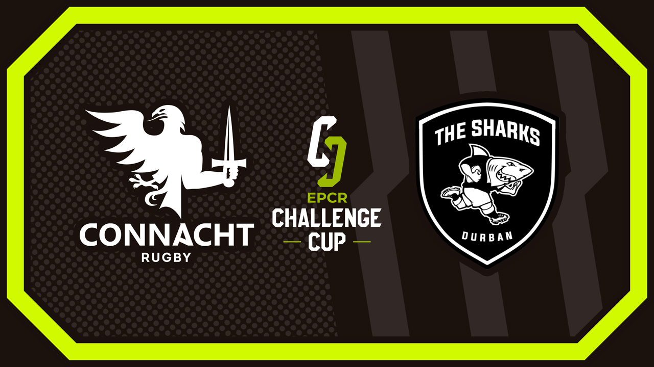 Connacht vs The Sharks poster