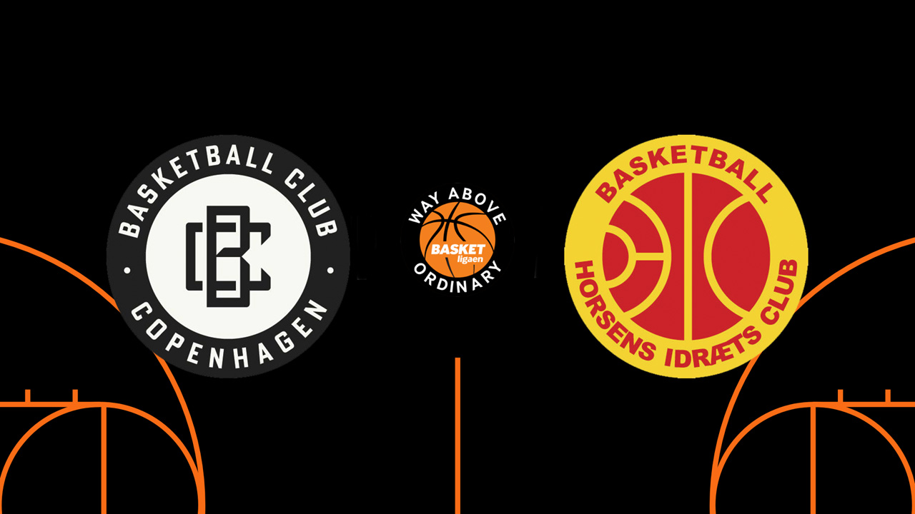 Copenhagen Basketball vs Horsens IC poster