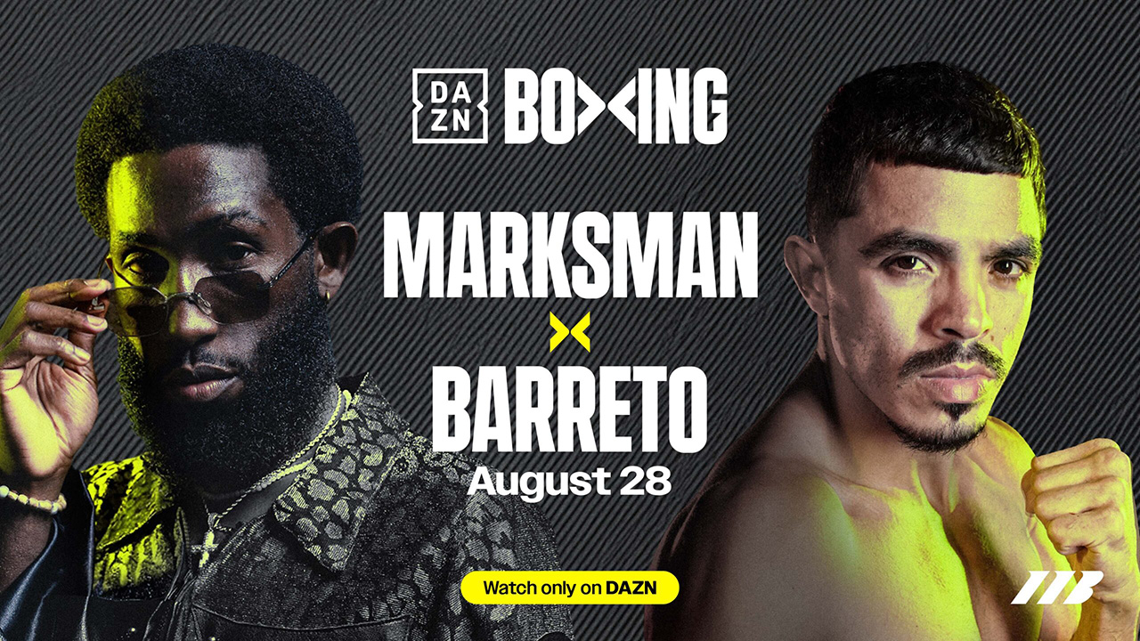 Corey Marksman vs Christian Barreto poster