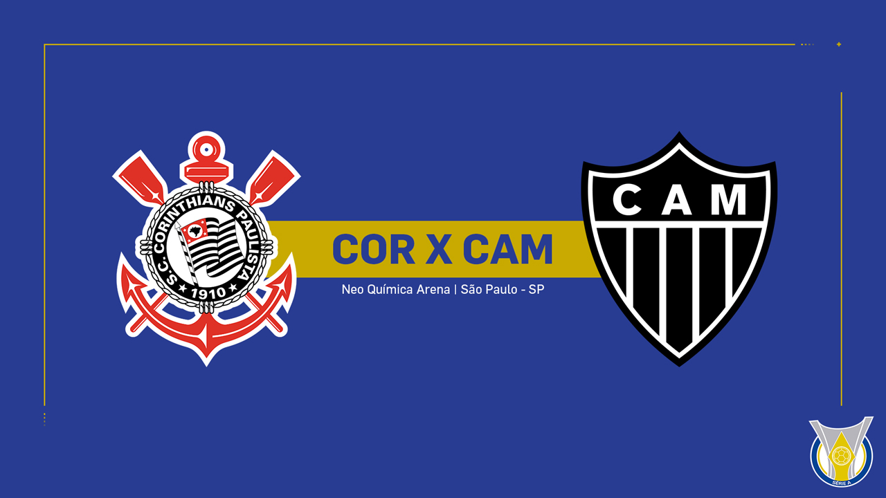 Corinthians vs Atlético Mineiro poster
