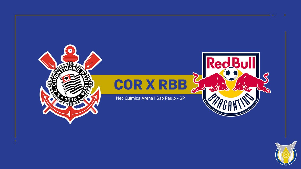 Corinthians vs Bragantino poster