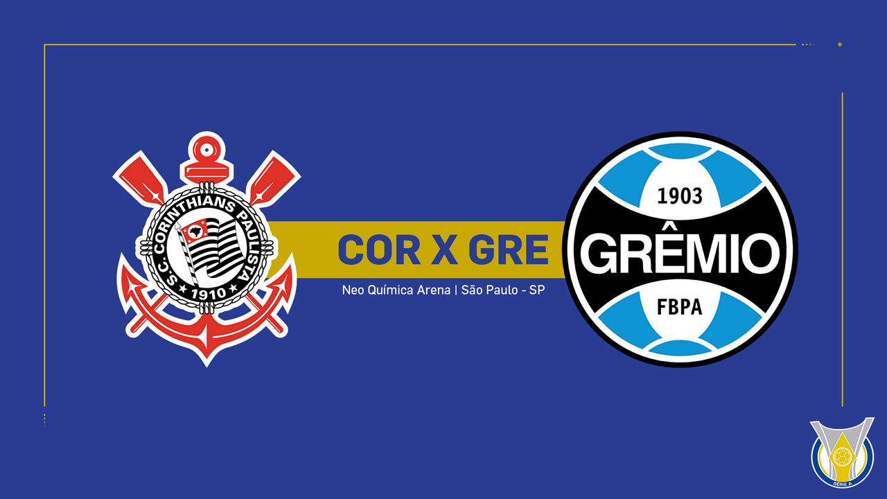 Corinthians vs Grêmio poster