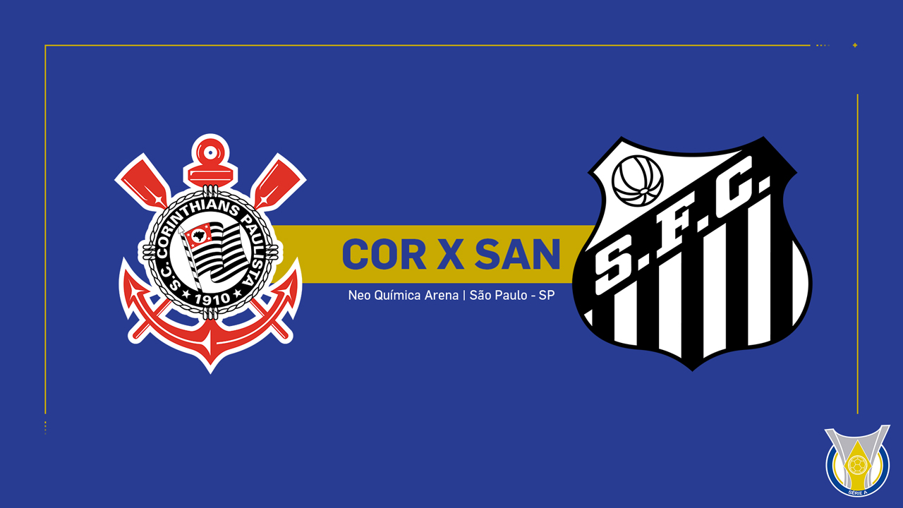 Corinthians vs Santos poster