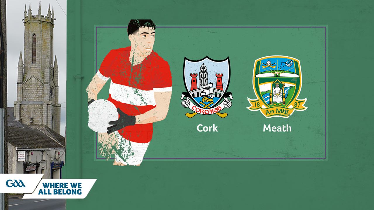 Cork GAA Football vs Meath GAA Football poster