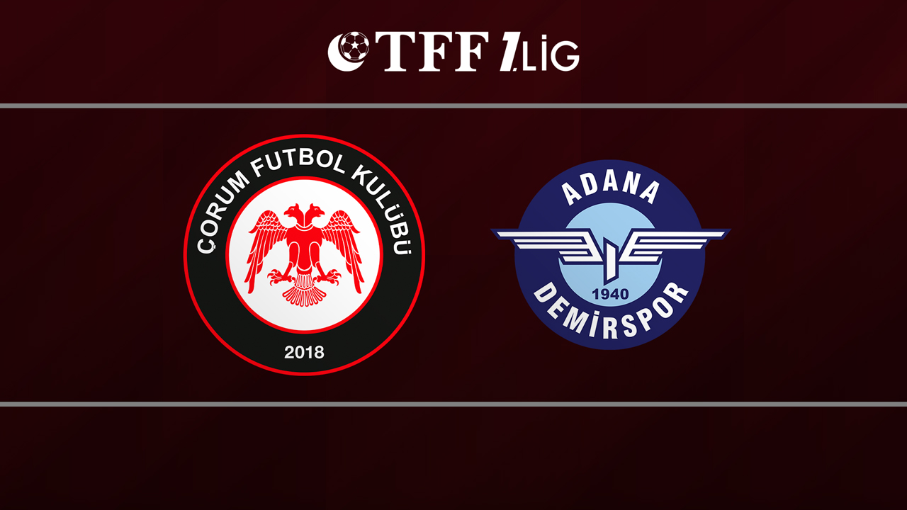 Çorum vs Adana Demirspor poster